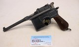 WWII era MAUSER C96 Broomhandle Pistol 7.65x35mm MATCHING #s - 1 of 15