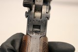 WWII era MAUSER C96 Broomhandle Pistol 7.65x35mm MATCHING #s - 13 of 15