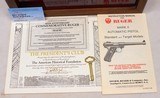 American Historical Foundation RUGER MKII 40th Anniversary Pistol #34 of 40 - 2 of 12