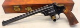 Smith & Wesson 3rd MODEL Single Shot Target Pistol CUSTOM CASE Old Early - 2 of 15
