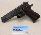 1944 Remington MODEL 1911 A1 semi-automatic pistol 45acp WWII - 1 of 15