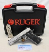 Ruger SR1911 LIGHTWEIGHT 1911 semi automatic pistol
9mm
Box