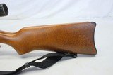 1989 Ruger MINI 14 Ranch Rifle semi-automatic .223 Cal TASCO Scope MINTY - 2 of 13