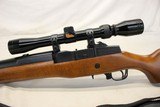 1989 Ruger MINI 14 Ranch Rifle semi-automatic .223 Cal TASCO Scope MINTY - 3 of 13