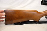 1989 Ruger MINI 14 Ranch Rifle semi-automatic .223 Cal TASCO Scope MINTY - 12 of 13