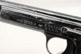WWII French S.A.C.M. Model 1935A Pistol NAZI MARKED Capture Papers - 8 of 11