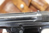 J.P. Sauer MODEL 1930 semi-automatic pistol ORIGINAL HOLSTER 7.65mm - 10 of 14