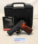 Sig Sauer P229 Semi-automatic Pistol 9mm ROSEWOOD GRIPS Box Manual - 1 of 13