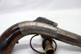 Allen & Thurber BAR HAMMER Percussion Pistol antique 1845 - 7 of 14