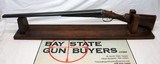PARKER BROS. SxS shotgun 12Ga. DH Grade 28