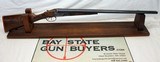 PARKER BROS. SxS shotgun 12Ga. DH Grade 28