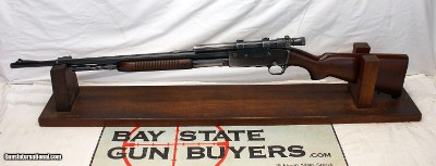 Remington MODEL 141 GAMEMASTER Pump Action Rifle .32 REM Weaver Scope
