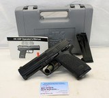 Heckler & Koch USP semi-automatic pistol .45ACP Box Manual