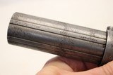 antique ALLEN & THURBER Patent 1837 PEPPERBOX Revolver Pistol .32 Cal FUNCTIONING - 14 of 15