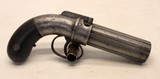antique ALLEN & THURBER Patent 1837 PEPPERBOX Revolver Pistol .32 Cal FUNCTIONING - 5 of 15