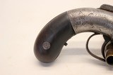 antique ALLEN & THURBER Patent 1837 PEPPERBOX Revolver Pistol .32 Cal FUNCTIONING - 6 of 15