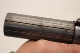 antique ALLEN & THURBER Patent 1837 PEPPERBOX Revolver Pistol .32 Cal FUNCTIONING - 15 of 15