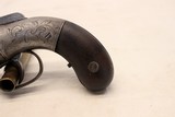 antique ALLEN & THURBER Patent 1837 PEPPERBOX Revolver Pistol .32 Cal FUNCTIONING - 4 of 15