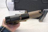 Sig Sauer P320 M18 Combat Pistol 9mm Box (2) Magazines COYOTE PVD - 5 of 10