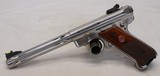 Ruger MKIII HUNTER semi-automatic Target Pistol .22LR Fluted Barrel 6.75