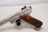 Ruger MKIII HUNTER semi-automatic Target Pistol .22LR Fluted Barrel 6.75