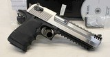 Magnum Research DESERT EAGLE semi-automatic pistol .44 MAG Original Box STAINLESS - 7 of 14