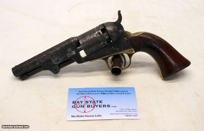 Antique COLT Model 1849 Revolver .31 Cal FUNCTIONING Mfg. 1863