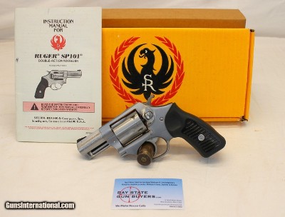 1994 Ruger SP101 double action revolver .357 Magnum Original Boxes & Manual