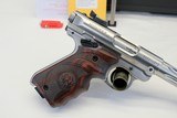Ruger MKIV HUNTER semi-auto pistol .22LR MINT Box (2) Mags Target Gun - 4 of 10
