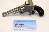 Smith & Wesson MODEL 1 3RD ISSUE Top Break Revolver .22 Short ANTIQUE