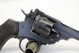 Enfield MK VI Webley Revolver .455 Cal ORIGINAL British Military Matching #s - 3 of 13