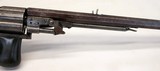 antique J. BEATTIE London REVOLVING RIFLE .38 cal CASE & CONTENTS - 8 of 15