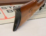 early J. STEVENS A & T CO Falling Block LEVER ACTION RIFLE .25 Rimfire Case Colors - 12 of 13