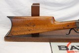 early J. STEVENS A & T CO Falling Block LEVER ACTION RIFLE .25 Rimfire Case Colors - 2 of 13