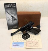 COLT Woodsman SPORT MODEL 2nd Series .22LR Pistol BOX & MANUAL 1952 - 1 of 15