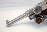 Mitchell Arms LUGER P08 semi-auto pistol 9mm Stainless Steel SCARCE - 5 of 15