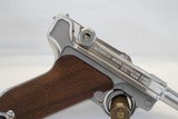 Mitchell Arms LUGER P08 semi-auto pistol 9mm Stainless Steel SCARCE - 9 of 15
