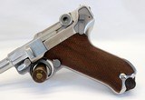 Mitchell Arms LUGER P08 semi-auto pistol 9mm Stainless Steel SCARCE - 4 of 15