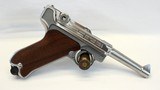 Mitchell Arms LUGER P08 semi-auto pistol 9mm Stainless Steel SCARCE - 7 of 15
