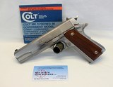 COLT MKIV Series 80 GOVERNMENT MODEL semi-auto pistol .45ACP Manual - 1 of 12