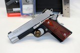 SIG SAUER 1911 C3 Compact Pistol .45ACP TWO TONE Box & Manual - 3 of 13