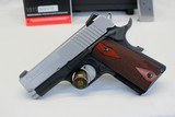 SIG SAUER 1911 ULTRA COMPACT Pistol .45ACP TWO TONE Box & Manual - 3 of 13