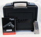 SIG SAUER 1911 ULTRA COMPACT Pistol .45ACP TWO TONE Box & Manual - 2 of 13