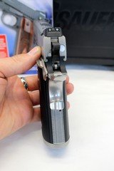 Sig Sauer 1911 TRIBAL Ultra Compact semi-auto pistol .45ACP Box Manual TWO TONE - 10 of 14