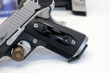 Sig Sauer 1911 TRIBAL Ultra Compact semi-auto pistol .45ACP Box Manual TWO TONE - 4 of 14