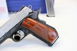 Smith & Wesson SW1911SC E-Series semi-auto pistol .45acp TWO TONE 1911 - 3 of 9