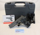 Sig Sauer P226 LEGION semi-auto pistol SA/DA 9mm Box Manual UNFIRED