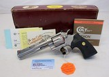 1990 Colt PYTHON Revolver .357 Magnum SNAKE GUN 6