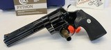 1993 Colt PYTHON Revolver .357 Magnum SNAKE GUN 6