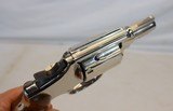 Smith & Wesson AIRWEIGHT Model 12-3 FACTORY NICKEL Revolver .38Spl - 11 of 15